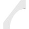 Ekena Millwork 4-in. W x 28-in. D x 36-in. H Westlake Architectural Grade PVC Knee Brace BRCP04X28X36WTL - alternate 6